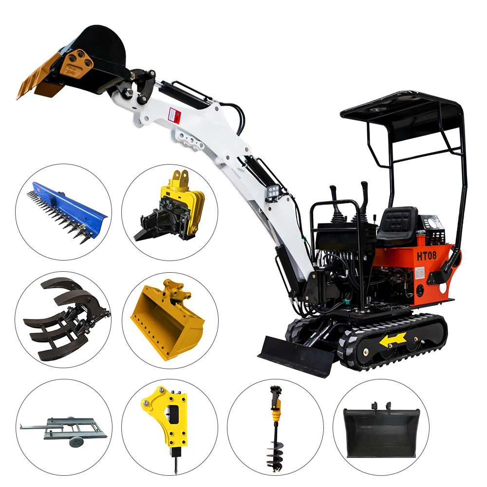 HT08 0.8T Mini Excavator